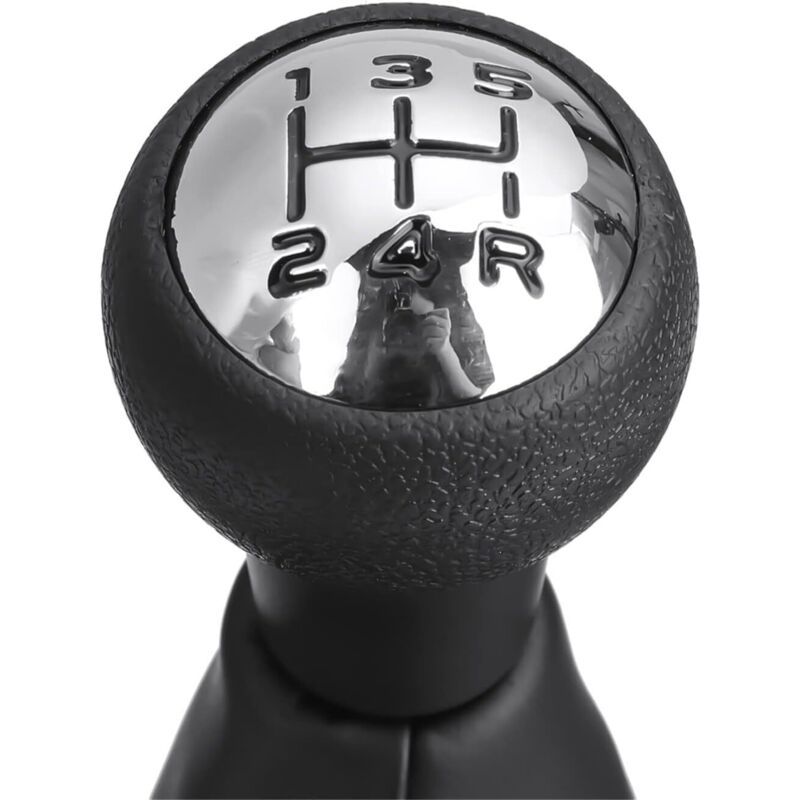 5 Speed Gear Shift Knob and Gaiter Compatible with Citroen C3 and Peugeot Partner 2008 to 2021