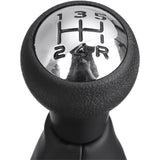 5 Speed Gear Shift Knob and Gaiter Compatible with Citroen C3 and Peugeot Partner 2008 to 2021 - Front View