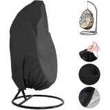 Hanging Chair Cover 210D Oxford Waterproof Windproof Anti UV Outdoor Egg Chair Cover Grey, 115 x 190cm