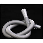 Washing Machine Drain Hose Corrugated Plastic Extension Tube Grey, 2M