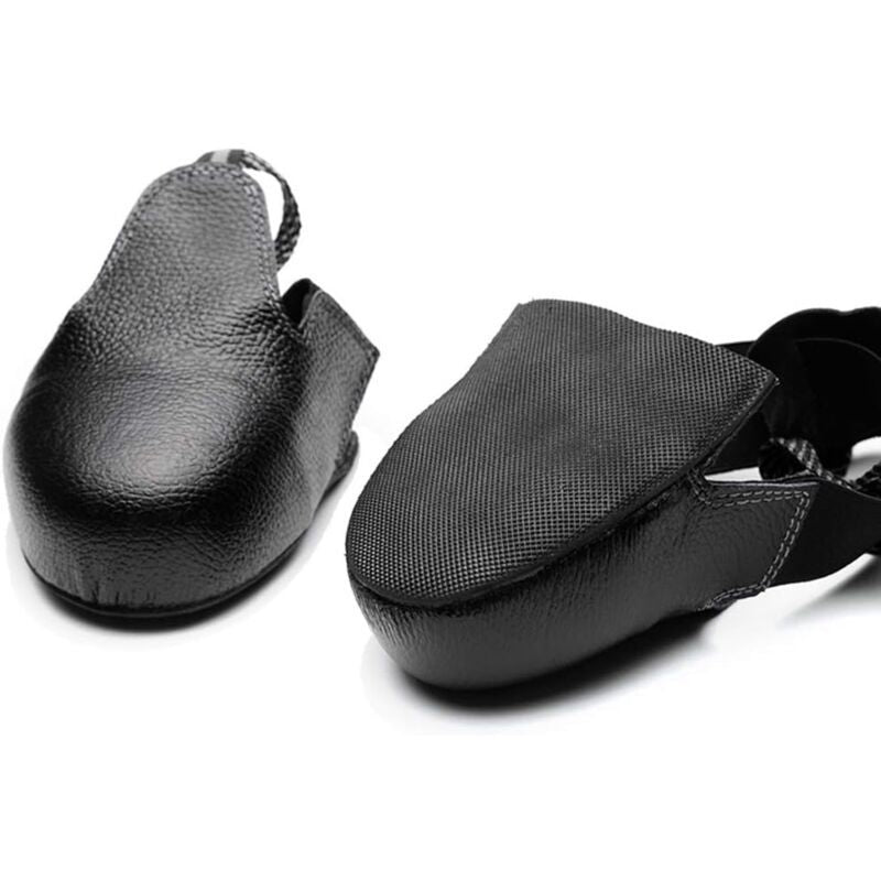 Leather Safety Shoe Covers Protective Work Overshoes, EU 36 to 46