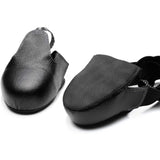 Leather Safety Shoe Covers Protective Work Overshoes, EU 36 to 46 - Side View