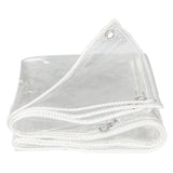 Transparent Reinforced Protective Tarpaulin 350g per Square Meter, 2 x 3M