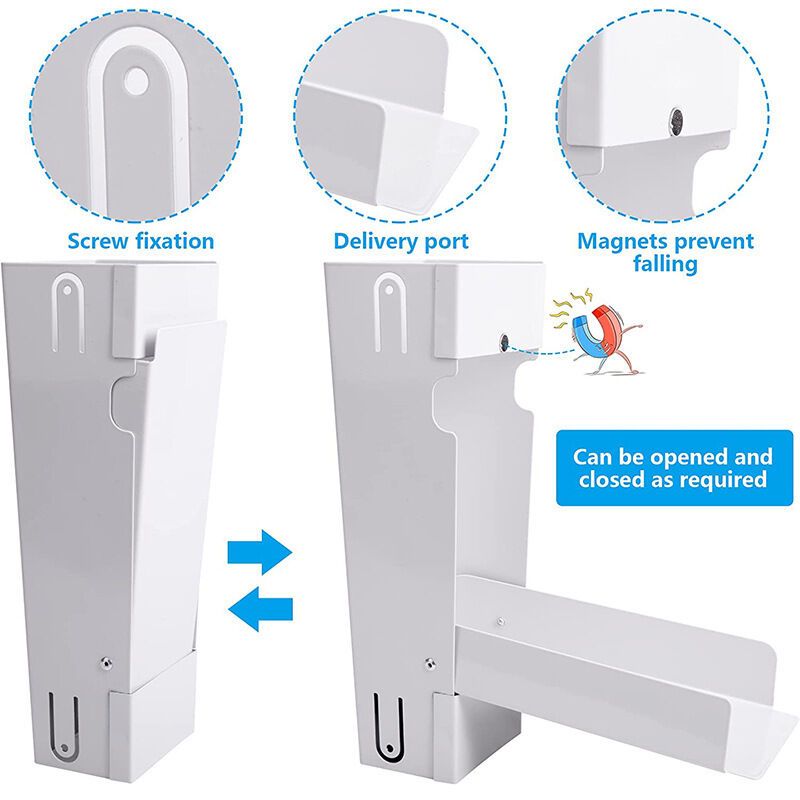 Rainwater Catcher Compatible with Standard White Downspout, 34 Inch