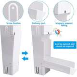 Rainwater Catcher Compatible with Standard White Downspout, 34 Inch