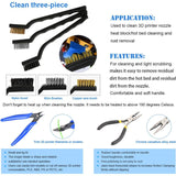 32 Pack 3D Printer Tools and Spare Parts Accessories Kit - Top-Down View