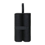 4 Pack Gazebo Weight Bags Black Fillable Ballast Bags for Party Tent and Pavilion, 60kg Max
