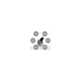 5 Pack Universal Office Chair Casters, Quiet and Abrasion Resistant Office Chair Replacement Wheels, 3 Inch