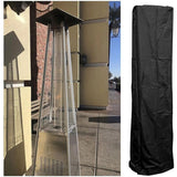 Patio Heater Cover Pyramid Gas Patio Heater, Patio Heater Cover Waterproof Anti Tear Cover Anti Snow Wind Resistant, H87 x W21 x D24 Inch
