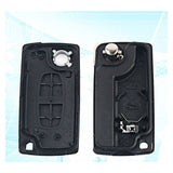 Citroen 2 Button Plip Box Compatible with Peugeot 107 207 307 308 407 807 - Side View