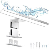 Bathroom Mirror Light 6W 400lm, LED Cabinet Light Cool White 6000K, IP44 Waterproof Bathroom Mirror Light, 30cm, 300mm