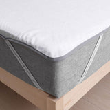Waterproof Cotton Terry Mattress Protector, 120 x 200cm - Front View