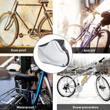 Bike Cover, Waterproof Outdoor Bike Cover with Lock Hole for Mountain Road Bikes, Xxl, 200CM, 70CM, 110CM - Side View