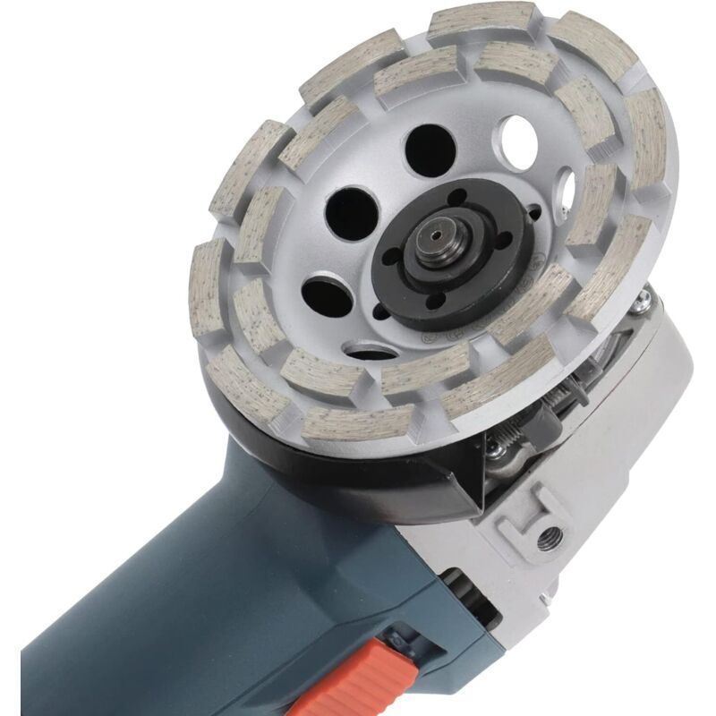 Diamond Plate Grinding Wheel Universal Concrete X Double Row Grinding Wheel, 125mm, 22.2mm