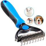 Brush for Dogs and Cats, Undercoat Brush Deshedding for Medium to Long Haired Dogs and Cats, Removes Slightly Dead Undercoat