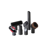 6 Pieces Universal Horse Vacuum Cleaner Brush Adapter Accessories, Black