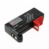 2 Pack Digital Battery Tester Voltage Checker and Power Level Checker Combo for AA AAA C D 9V 1.5V Button Cell Battery - Side View