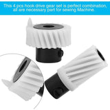 4 Pieces Sewing Machine Gear Set Compatible with Singer 174488 174491 163997 163328