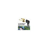Bicycle Pump Adapter Bicycle Tire Pump Adapter with Inflation Nozzle Mountain Bike Ball Compressor Adapter