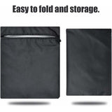 Fire Pit Cover Fire Pit Cover Reusable Waterproof Grill Cover Barbecue Cover, 112 x 61cm - Top-Down View