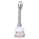 Water Saving Filter Nozzle, 360 Degree Movable Kitchen Faucet Head, 3 Modes Adjustable Shower Head Filter Sprayer for Kitchen Bathroom, Lengthen
