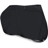 Bike Cover Waterproof Rain Cover 190T Nylon UV Rain Protection Heavy Duty Dust Cover for MTB Road Bike with Lockable Storage Bag, Black