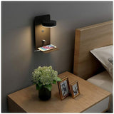 2 Pack Indoor LED Wall Lights with USB Port Switch and 330 Degree Rotatable Reading Lamp, 12W