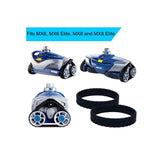 2 Tracks Compatible with Zodiac MX6 MX8 MX9 Baracuda R0526100 Robot Pool Cleaner - Front View