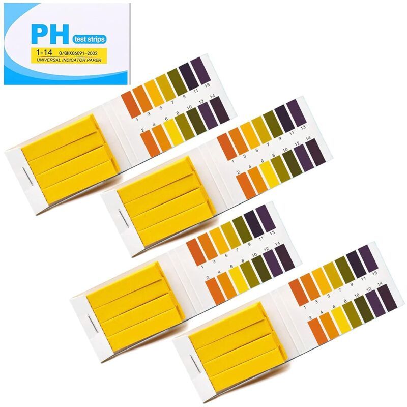 320 Pieces Swimming Pool Water Testing, pH Strip, pH 1 14 Test Paper Extensive Test Paper, Litmus Test Paper for Aquariums Saliva Water Soil Test K