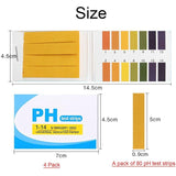 320 Pieces Swimming Pool Water Testing, pH Strip, pH 1 14 Test Paper Extensive Test Paper, Litmus Test Paper for Aquariums Saliva Water Soil Test K