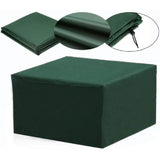 Rectangular Waterproof Patio Furniture Cover with UV Protection for Patio Table, Garden Furniture, Green, 230 165, 70cm