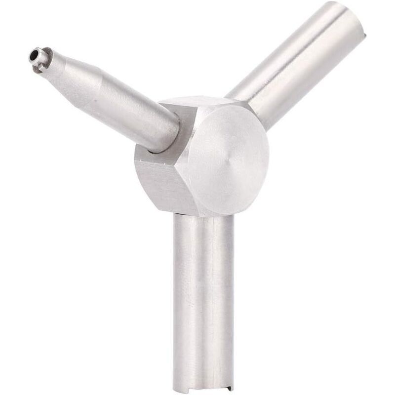 Element Valve Wrench Compatible with KSC WA Airsoft KSC Magazine Loader Removal Tool, Silver Triangular Valve Wrench