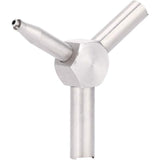 Element Valve Wrench Compatible with KSC WA Airsoft KSC Magazine Loader Removal Tool, Silver Triangular Valve Wrench