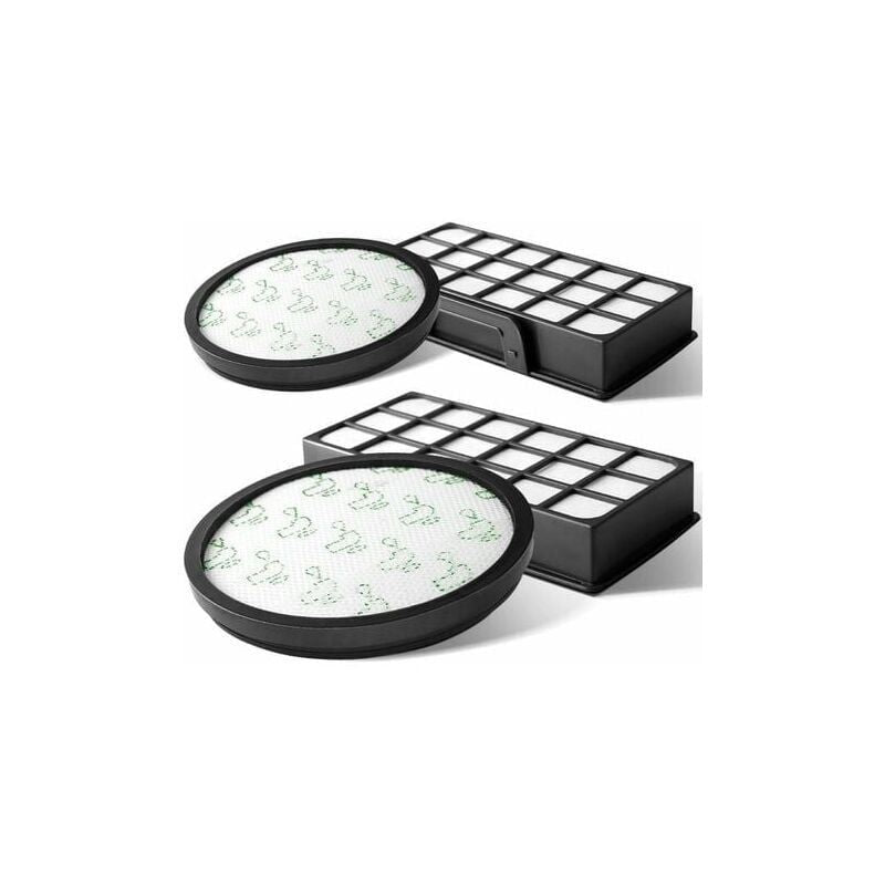 2 Pack Replacement Filters Compatible with Rowenta X Trem Power Cyclonic Vacuum Cleaner ZR006001 RO69xx RO72xx