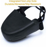 Safety Overshoes, Visitor Safety Shoe Covers, One Size Fits All, Anti-Crush Wear-Resistant Safety Shoes, Worker - Top-Down View