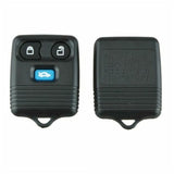 2 Pcs Black 3-Button Replacement Remote Key 433 MHz Compatible with Ford Transit Mk6 2000-2006 Connect 2000-2007 - Side View