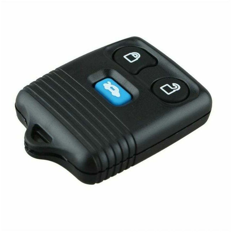 2 Pcs Black 3-Button Replacement Remote Key 433 MHz Compatible with Ford Transit Mk6 2000-2006 Connect 2000-2007