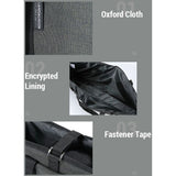Oxford Folding Table Storage Bag Camping Table Storage Bag Picnic Table Carry Bag, 60 x 40 x 12 cm - Top-Down View