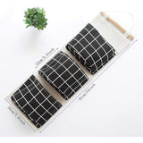 3 Pcs Hanging Storage Bag with 3 Pockets, Fabric Wall Shelf Basket Storage Pouch Organizer for Bedroom Bathroom Kitchen, Waterproof and Stylish