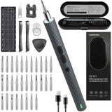 Mini Precision Electric Screwdriver, 0.45-0.65 4N M Torque, Cordless, Electric Precision Screwdriver, 39 in 1 Rechargeable Precision Screwdriver