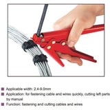Cable Tie Clamp and Cutter, Cable Tie Pliers Tool
