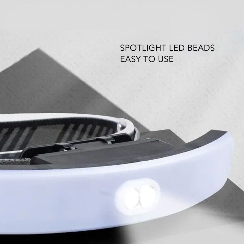 COB Headlamp 6 Lighting Modes USB Charging 2 Switch Modes Super Bright Head Torch for Fishing Running 3.7V