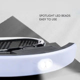 COB Headlamp 6 Lighting Modes USB Charging 2 Switch Modes Super Bright Head Torch for Fishing Running 3.7V - Top-Down View