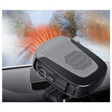 Car Heater 12V 150W Car Portable 2 in 1 Ceramic Heating Cooling Heating Fan Defroster Anti-Fog Universal, 360 Degree Car Heater Fan for Heating