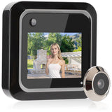Door Viewer Peephole, Battery Operated Door Viewer, 145 Degree Wide Angle HD Security Apartment for Home
