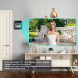 Door Viewer Peephole, Battery Operated Door Viewer, 145 Degree Wide Angle HD Security Apartment for Home - Top-Down View