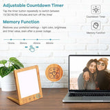 Light Therapy Lamp, 10000 Lux LED Therapy Lamp, Touch Control LED Lamp for Indoors, Solar LED Light for Home Office, Timer