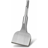 Tile Chisel, Chisel, 25 Degree Curve, Flat Tile Chisel, Professional Tile Chisel for Impact Hammers and Electric Hammers, 165 x 75 mm