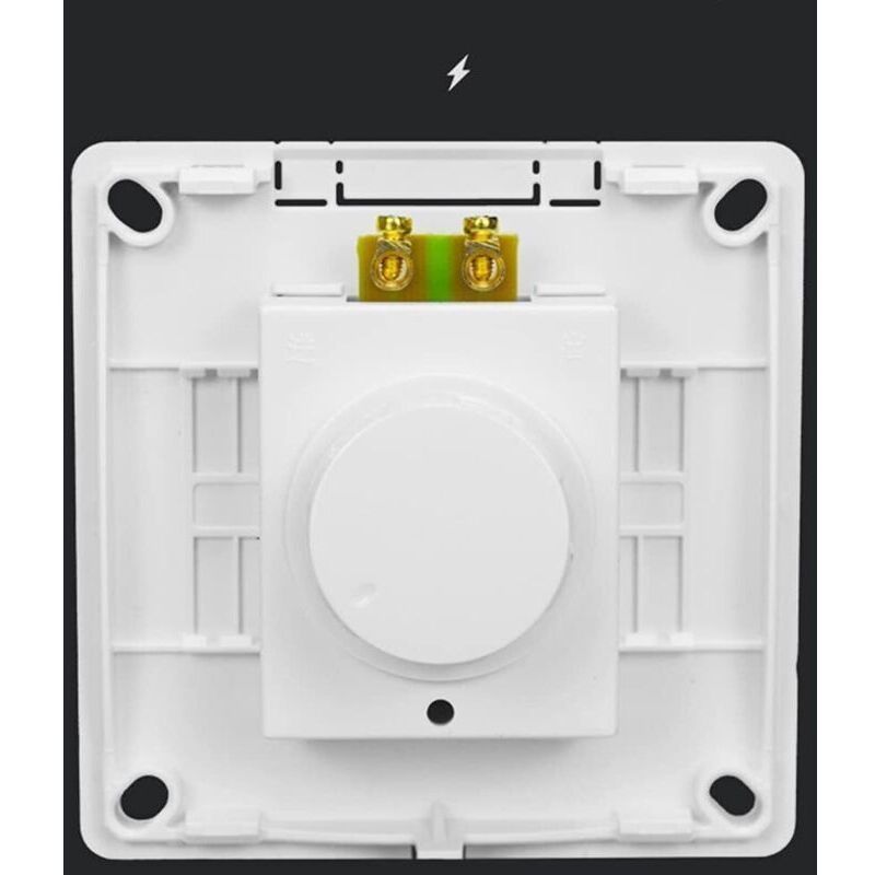 86 Type Ceiling Fan Adjustable Speed Controller Wall Switch 220V 10A White Ceiling Fan Speed Control Switch