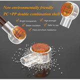 300 Pcs Waterproof Connectors, Resin-Filled Cable Connection Clips for Robotic Garden and Outdoor Lawnmowers - Top-Down View